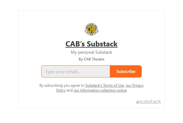 CAB Substack